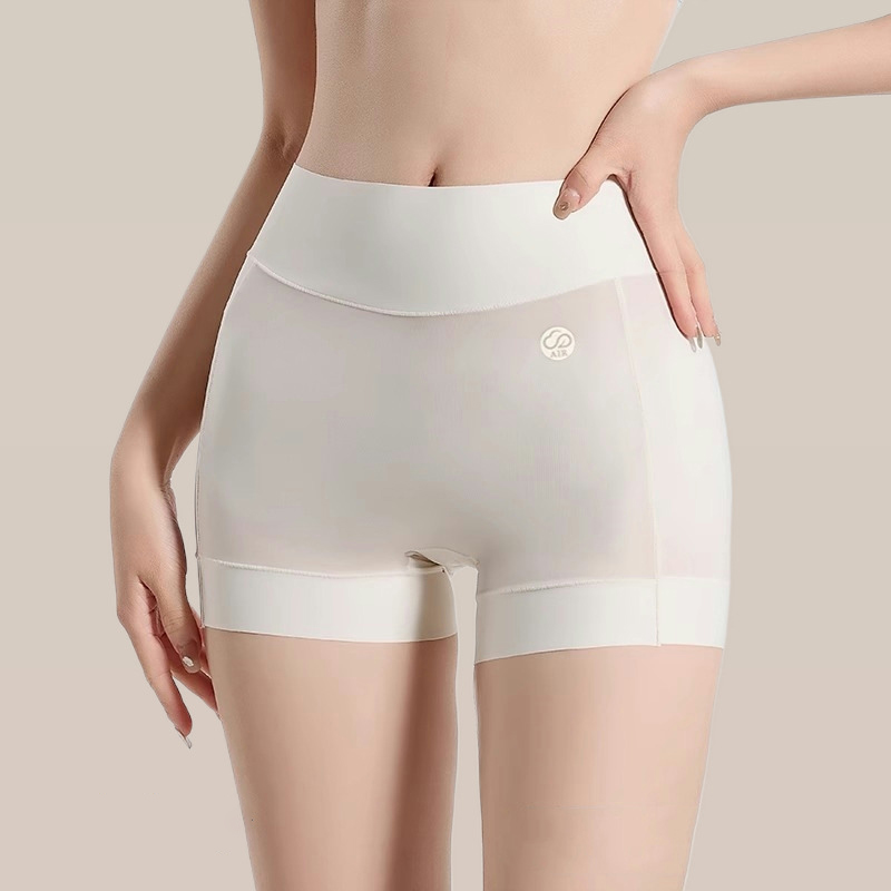 Boyshort Underwear - Damen-Sicherheitsshorts, nahtlos, Eisseide, dünne kurze Hosen