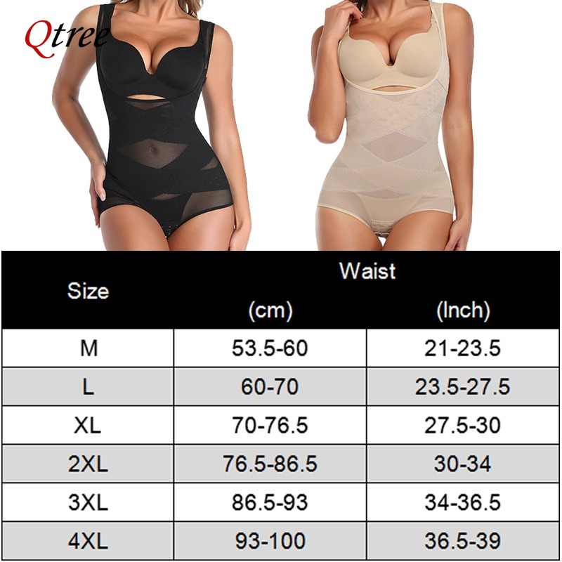Qtree Fajas Reductoras Frauen  – Shapewear Bodysuit Firm Bewertung und Preis