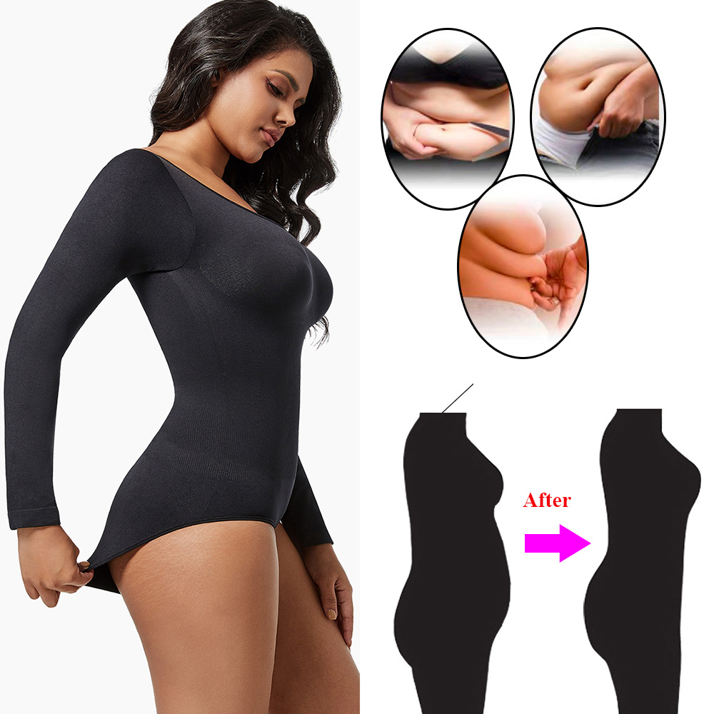 Damen Einteiler-Shapewear-Body – Shapewear Bodysuit Firm Bewertung und Preis
